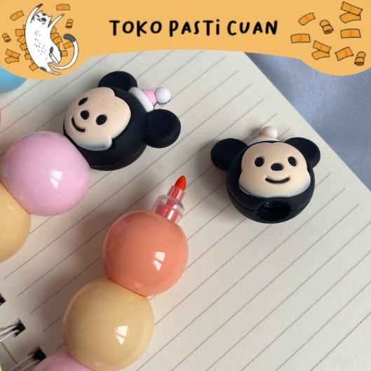 

o susun karaktermickey tsum tsum sebagai penanda dan pengingat atk ala