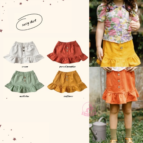 BOHOPANNA SASSY SKIRT / ROK ANAK CEWEK