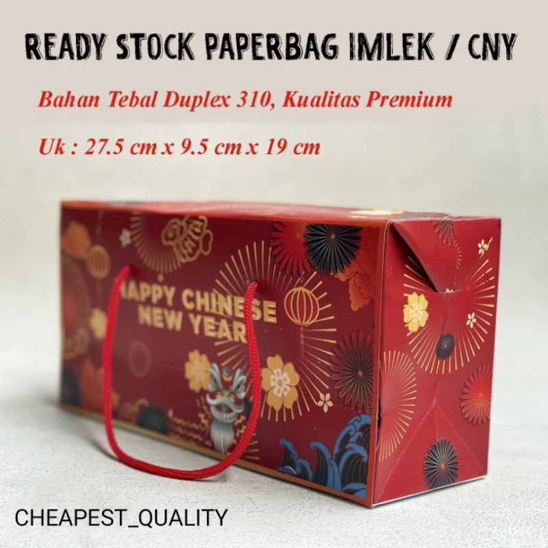 Jual Paperbag Imlek Box Imlek Kotak Cny Kue Toples Kue Imlek Shopee Indonesia