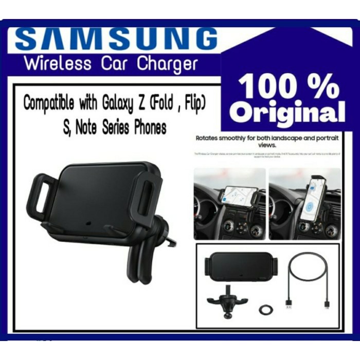 Docking Original Samsung Wireless Car Charger Holder Galaxy Z Fold Flip 3 4