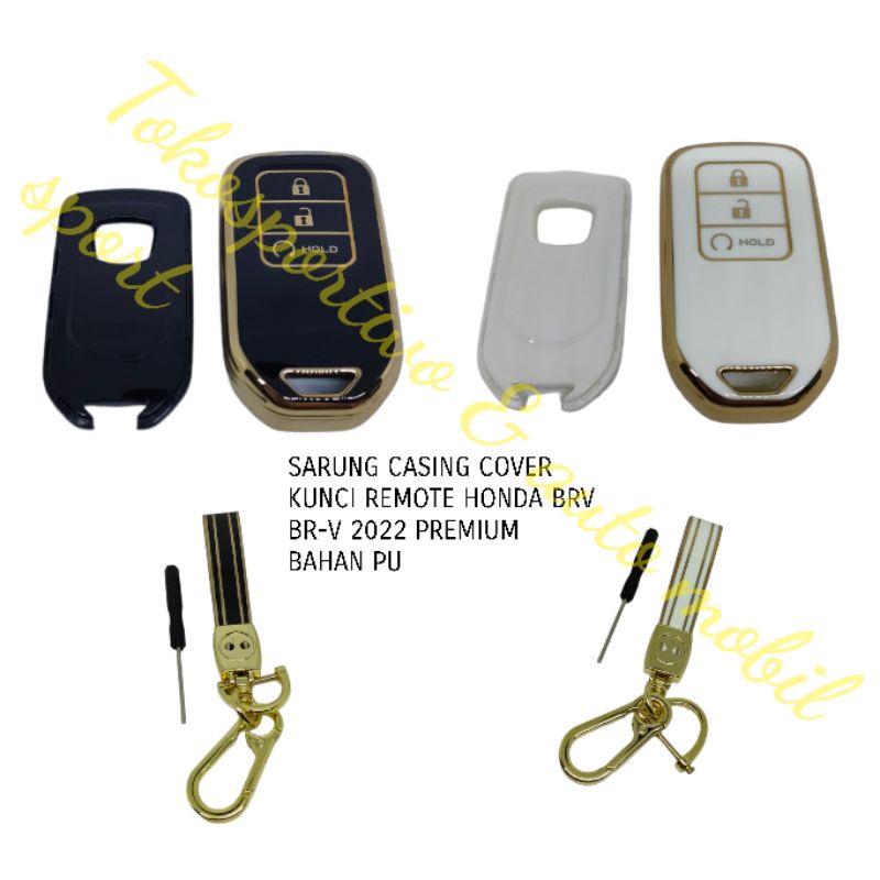 SARUNG CASING COVER KUNCI REMOTE HONDA BRV BR-V 2022 KEYLESS PREMIUM