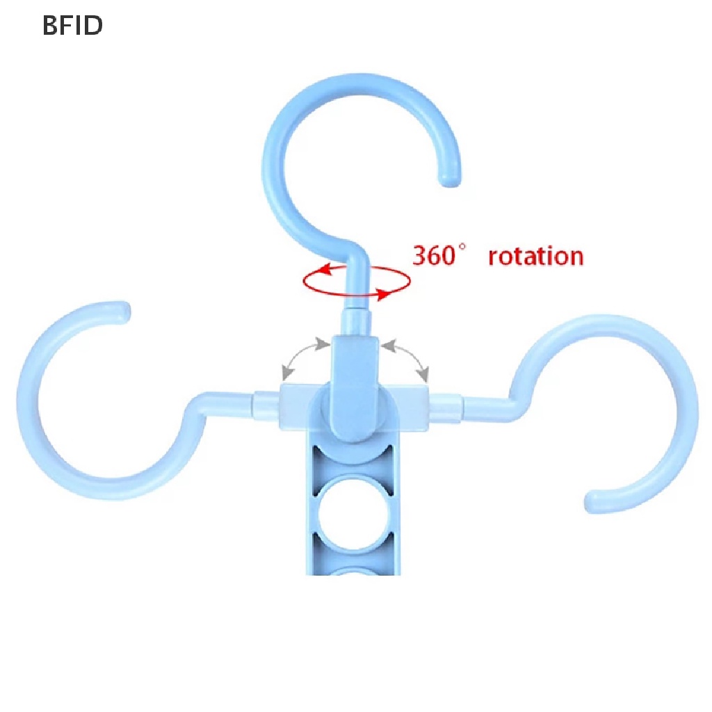 [BFID] Gantungan Baju Ajaib 9lubang Multifungsi folding hanger rotag Gantungan Baju [ID]