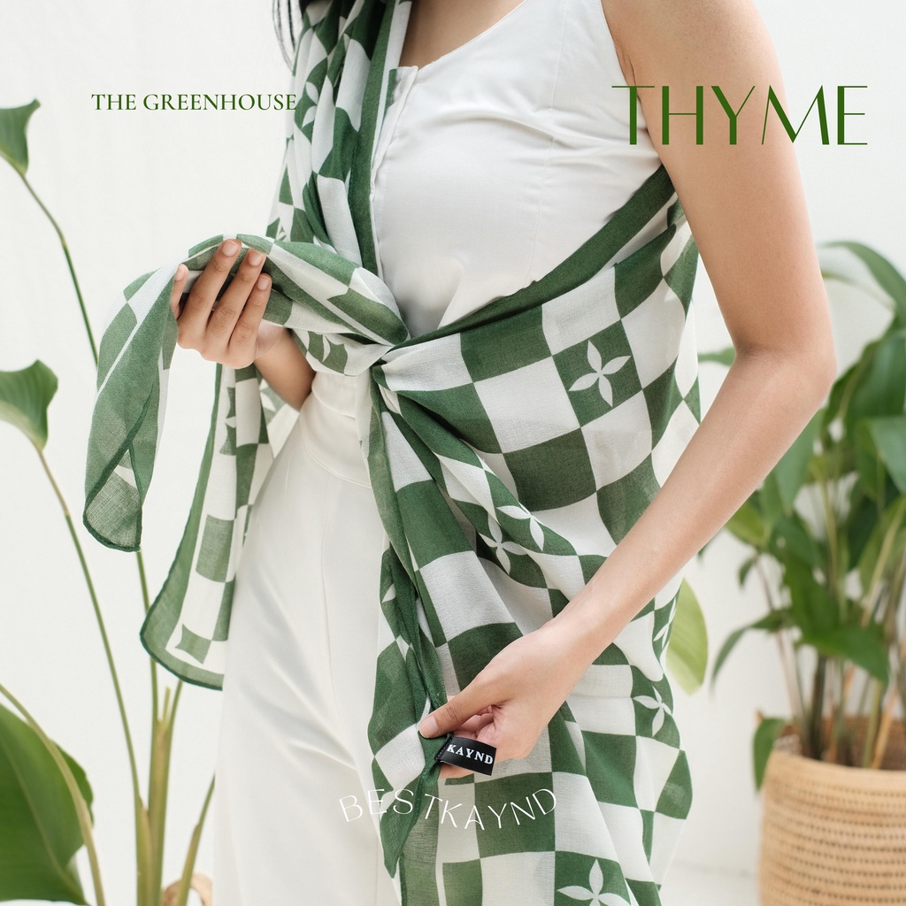 Thyme Shawl | The Greenhouse Collection | The Best Kaynd