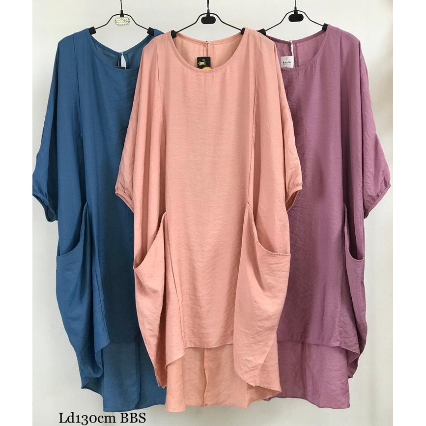 LONG TUNIK POLOS UNIK IMPORT BBS