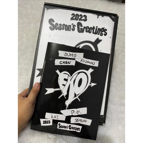 SEASON GREETING 2023 EXO BOX+MINI BROCHURE