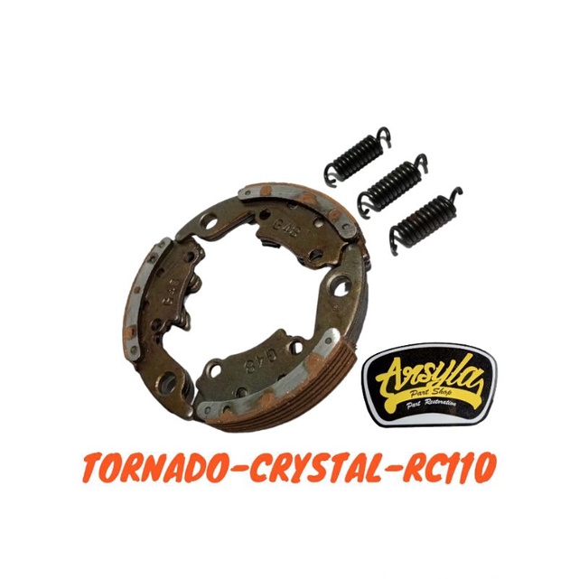 kampas ganda kopling Suzuki tornado crystal rc110