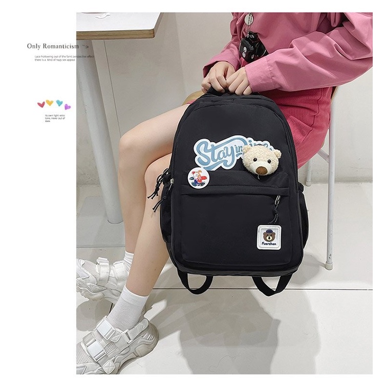 TAS RANSEL ANAK/DEWASA PEREMPUAN KOREAN STYLE MULTIFUNGSI / TAS PUNGGUNG - PY11