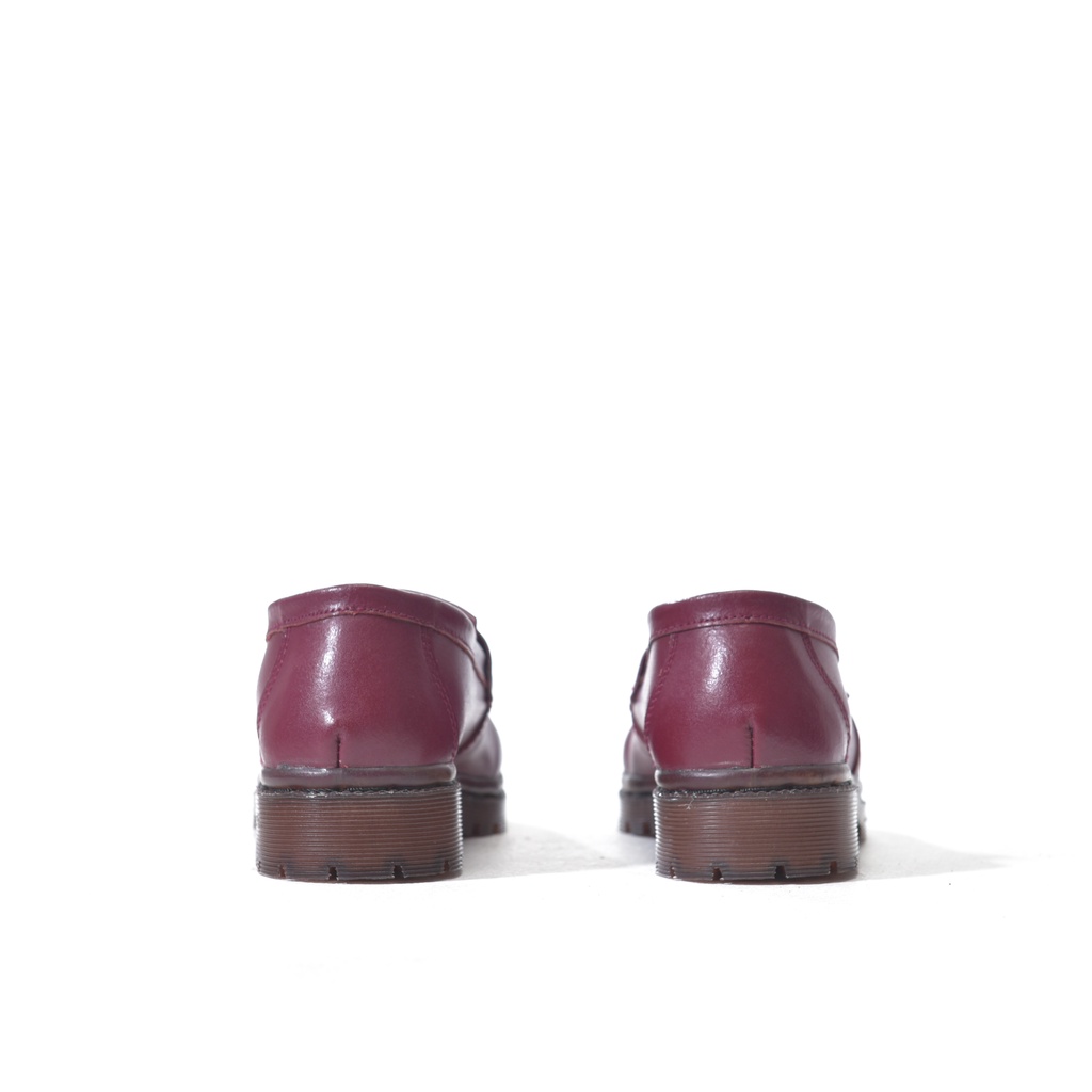 FLOODY BLUE I TASSEL LOAFER | ORTODOC MAROON | WOMAN