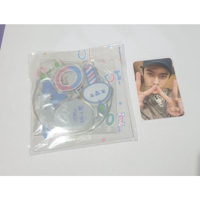 EXO 10th annive MD [Acrylic Cake] sehun vers