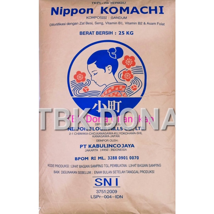 

TEPUNG KOMACHI RE-PACK 1 KG