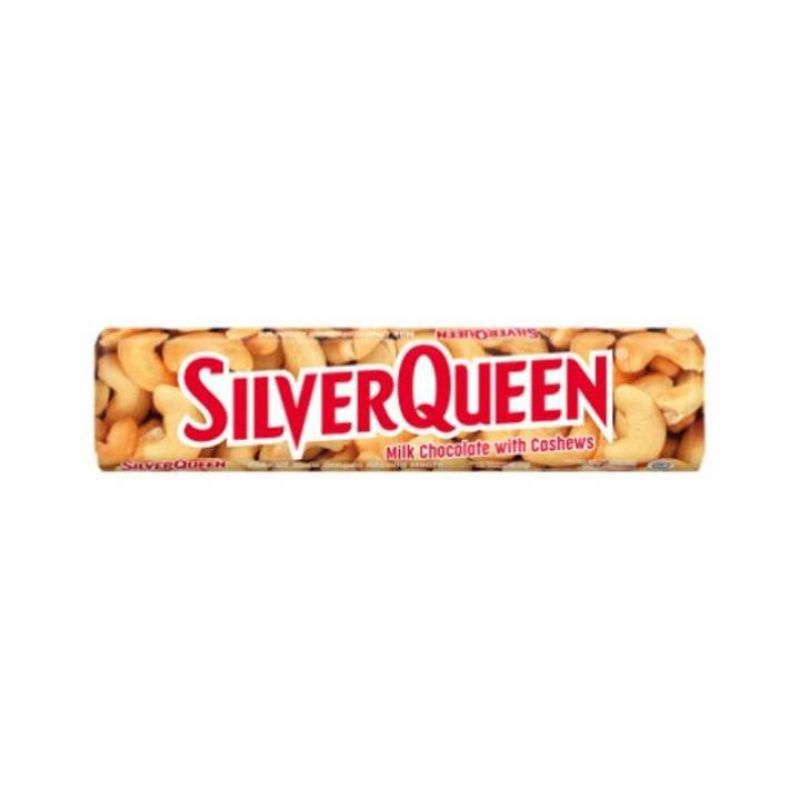 

SILVERQUEEN MILK CHOCOLATE WITH CASHEWS 58GR