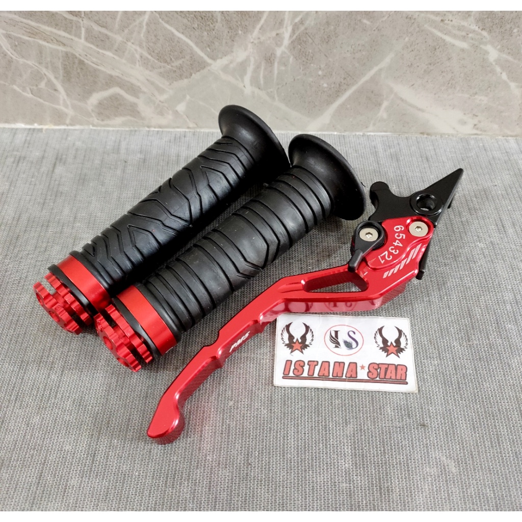 Handle rem supra x tuas rem supra x supra x 125 revo blade kharisma dll pluss grip ring cnc
