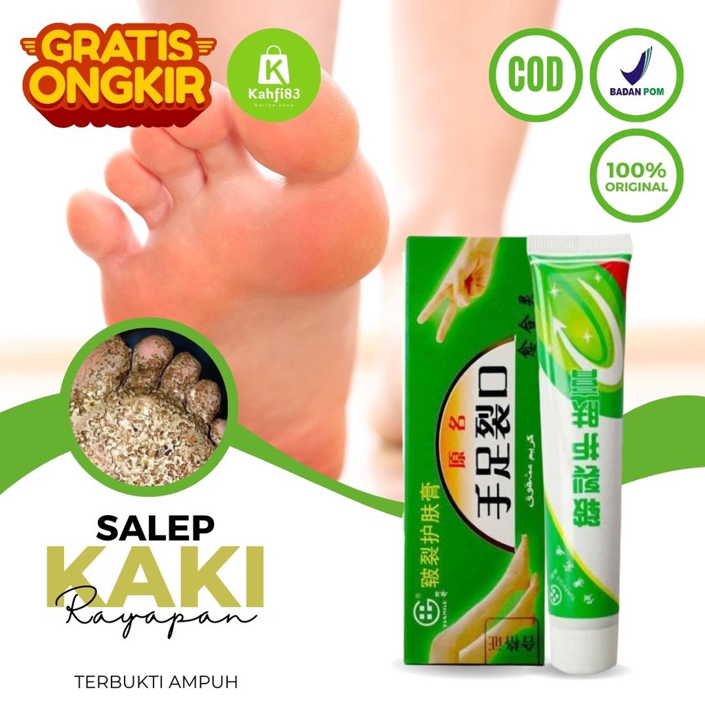 Obat Kaki Rayapan dan Bau - Obat Kaki Pecah Pecah dan Kering dan Kasar Penghilang Kapalan Kaki Obat