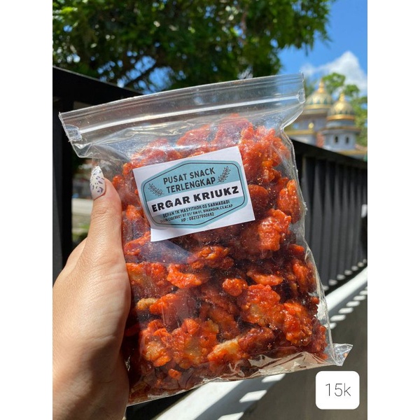 

EMPING MELINJO BESTAK PEDAS 300gr ENAK MANTUL