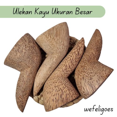 Ulekan Kayu Kelapa BESAR / Ulegan Kayu Kelapa BESAR / Ulek Uleg / Ulekan kayu kelapa / Ulegan kayu K