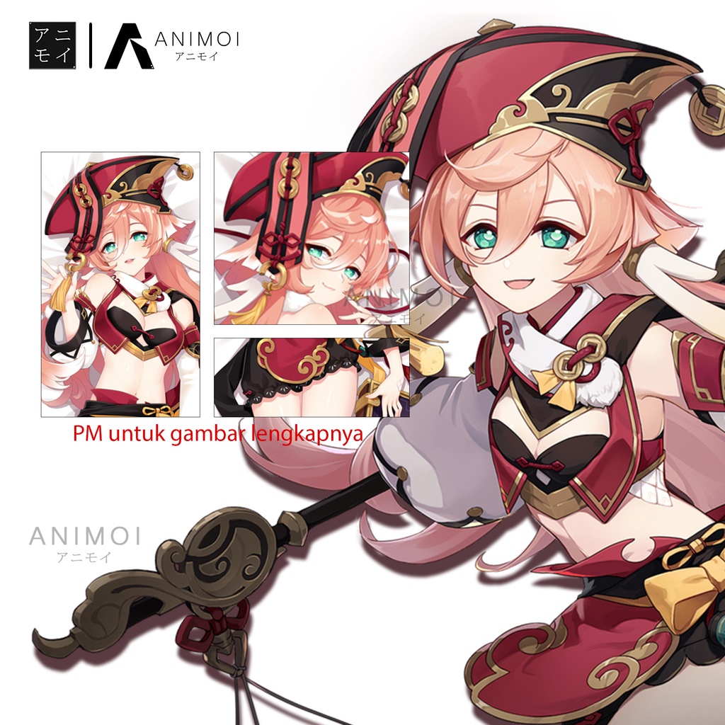 Dakimakura Yanfei Genshin Impact 150x50cm (Cover Only)