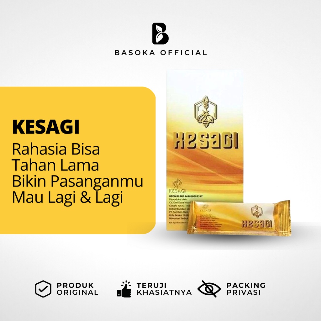 KESAGI Minuman Serbuk Madu Untuk Stamina Dan Vitalitas Pria