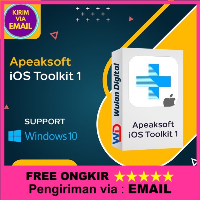 Software Recovery Data iPhone: Apeaksoft iOS Toolkit 1[Win] Lifetime