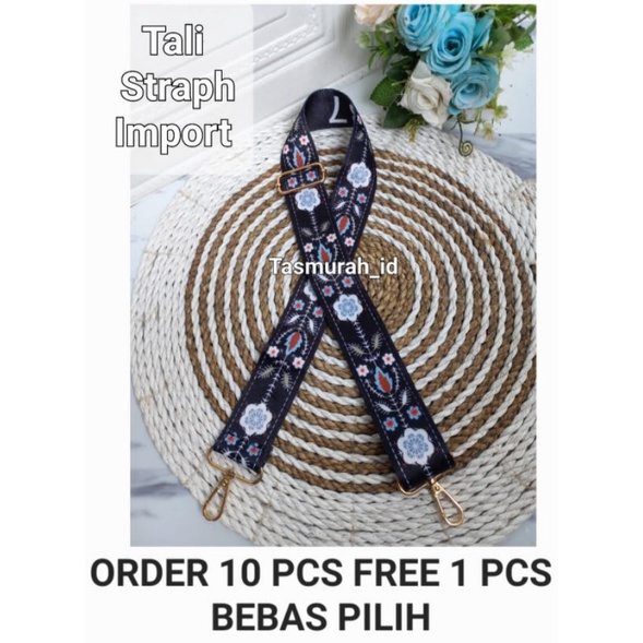 (ORDER 10 PCS FREE 1 PCS)Tali Tas Import Strap accecories Tas Bisa Dipakai Semua Tas