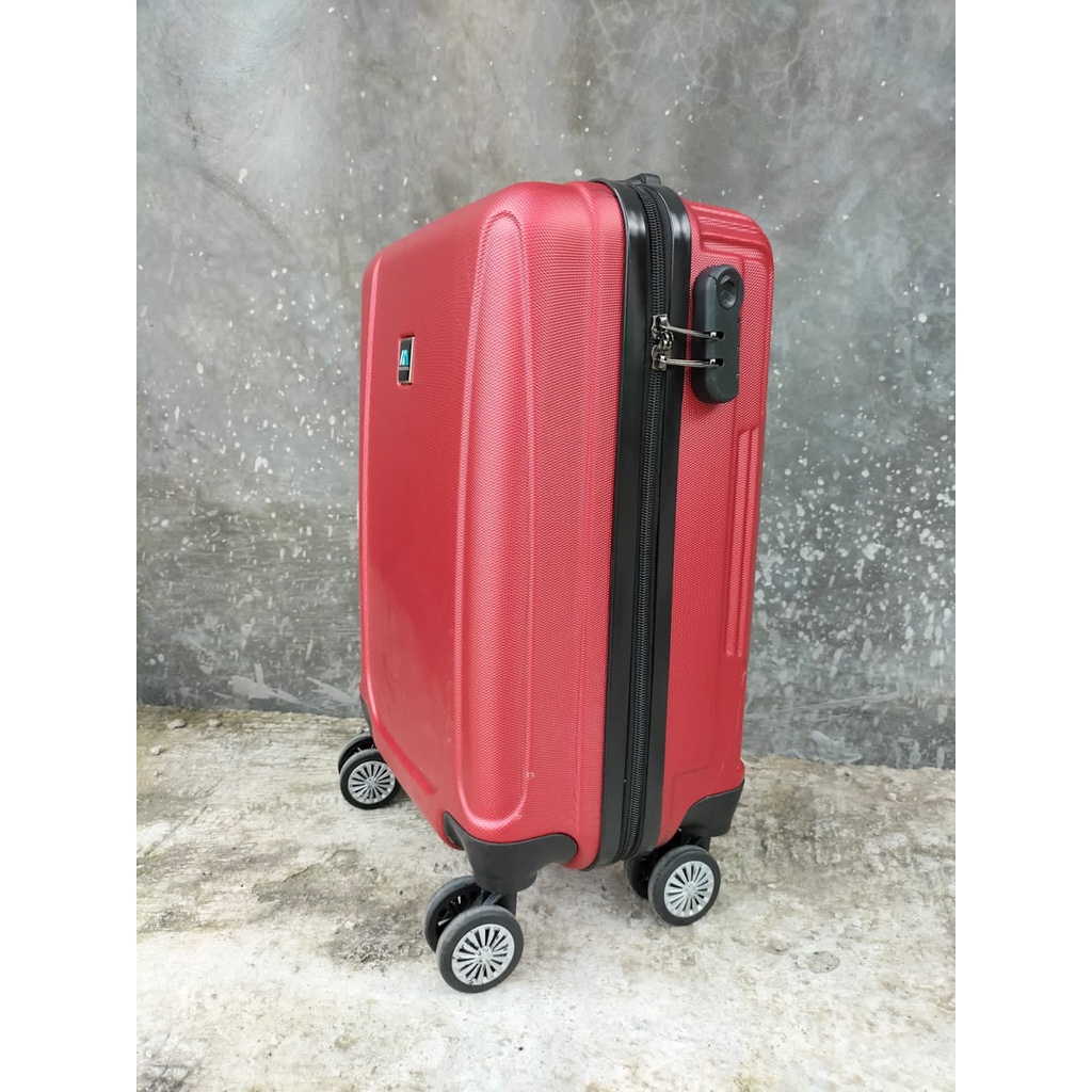 Koper 18 inch Polo 032 ukuran cabin - kabin - koper fiber - koper import - koper murah