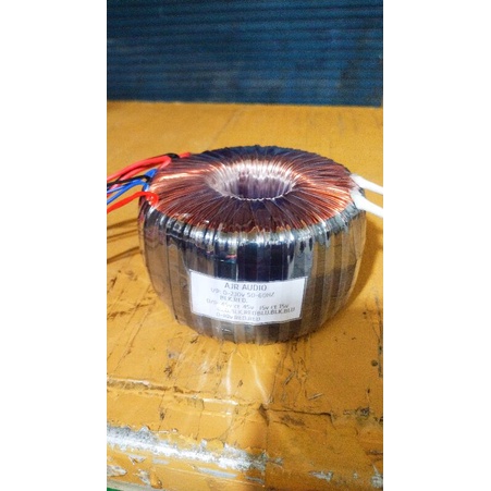 Trafo aktip soundcrest 45v ct 45v 15v ct 15v 0-10v