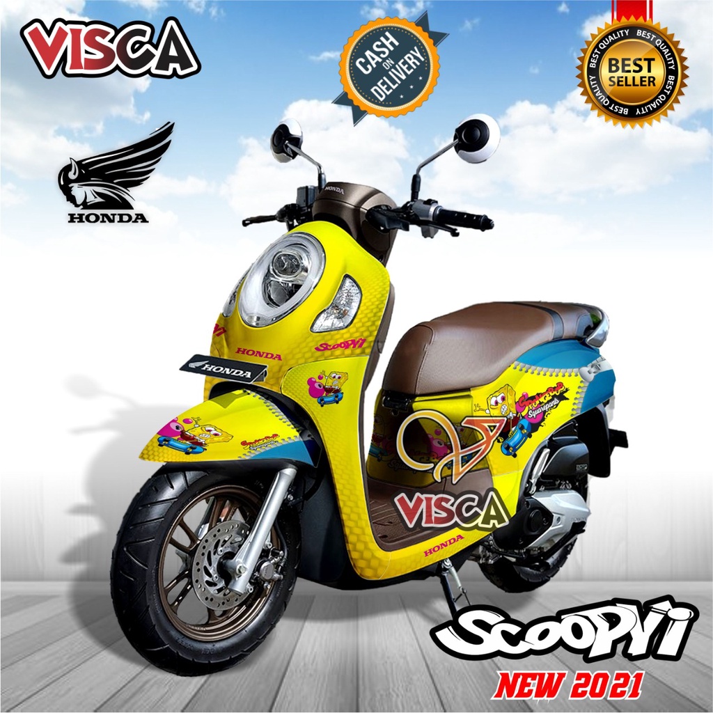 img Decal Scoopy Full Body 2022 Stiker Scoopy Lagi Viral 2022 Decal Scoopy Full Body 2021 Striping S