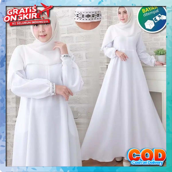Dres Syari Bju Muslimah Games Mewah Jumbo Bsju Gamis  Baju Gsmis Remaja Kekinian Import Baju Gamis  