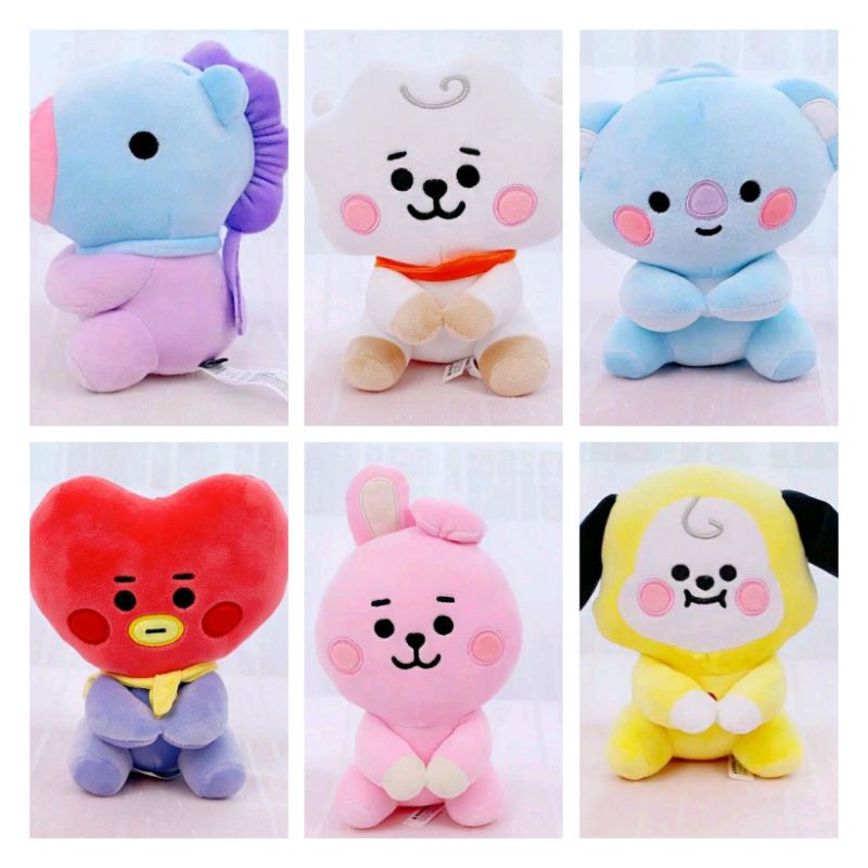 BONEKA BTS DUDUK /  Boneka baby sitting unofficial / BONEKA BTS