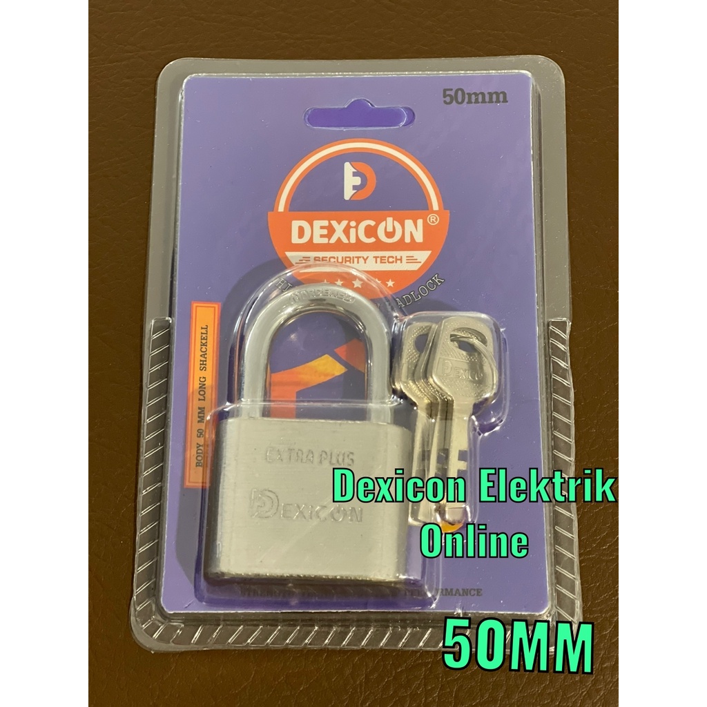 Gembok Merk Dexicon / SHORT /Gembok Anti maling / Padlock /Gembok Stainless anti karat/gembok anti cut/Jual gembok murah/grosir gembok