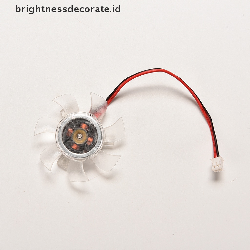 [Birth] Pc GPU VGA Video Card Heatsink Cooler Kipas Pendingin 45mm 2pin Lubang Ke Lubang 39mm [ID]