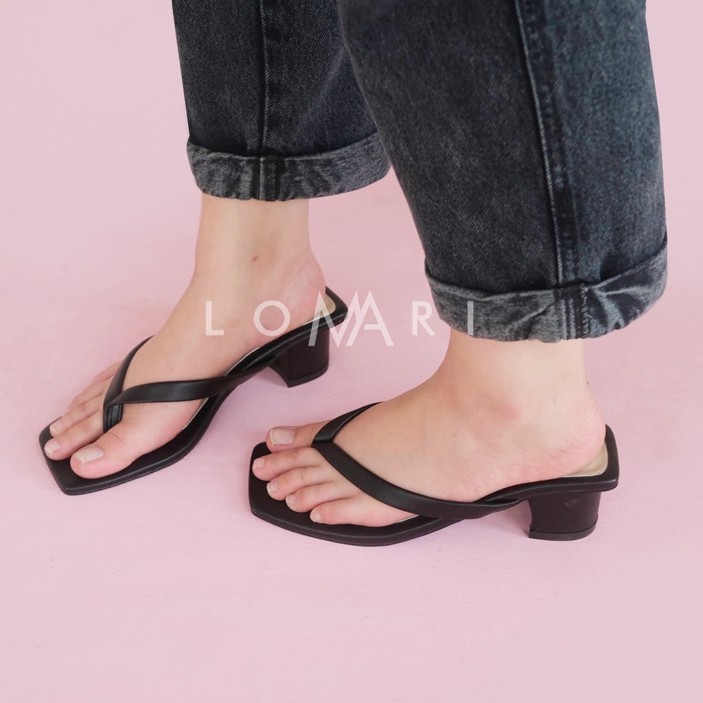 VOILA SERIES LOMARI 5CM - Sandal Heels Wanita