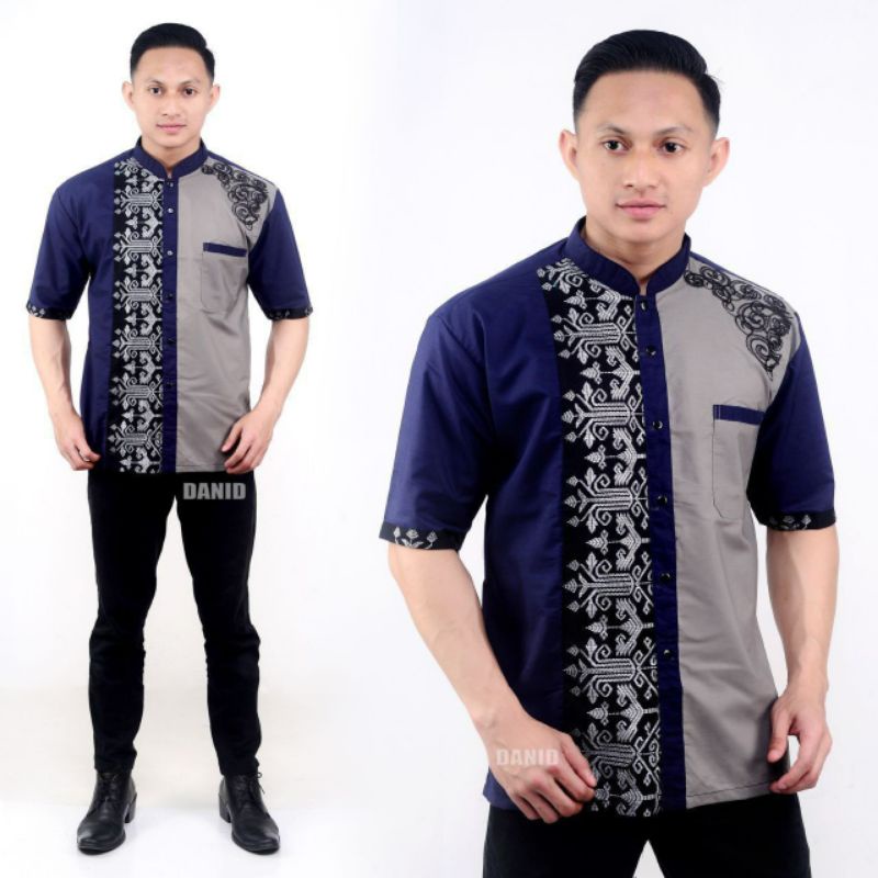 men's batik shirts // ATASAN BATIK PRIA modern