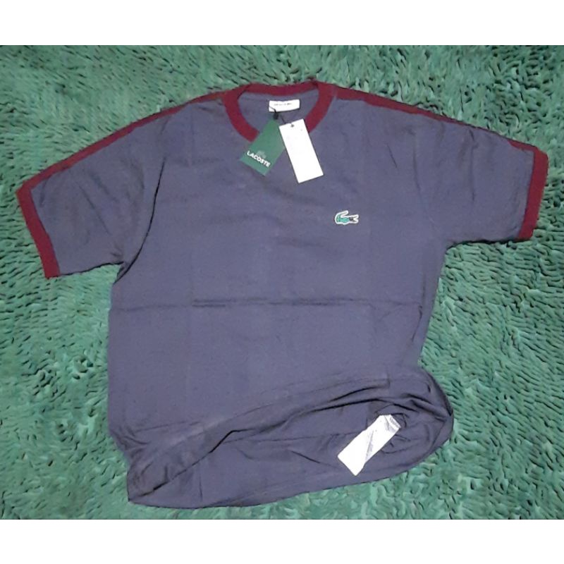 KAOS LACOSTE || MADE IN PERU || BRANDED IMPORT || ORIGINAL COMBED 24S