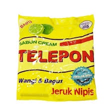 Sabun Telepon Cream 170 gr 20`s