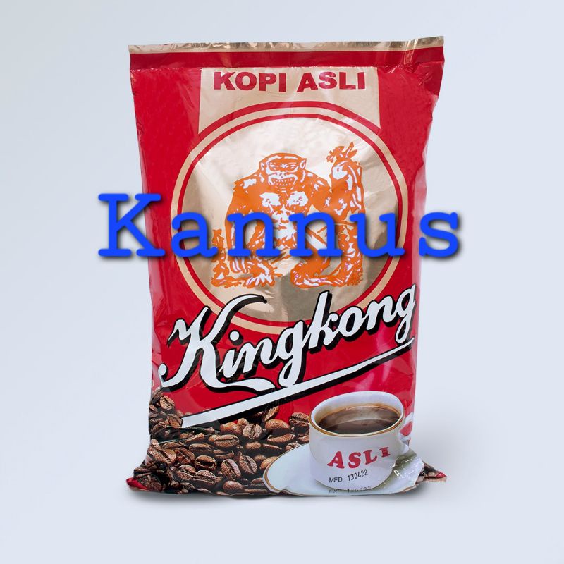 

KOPI ASLI BANGKA CAP KINGKONG 450GRAM