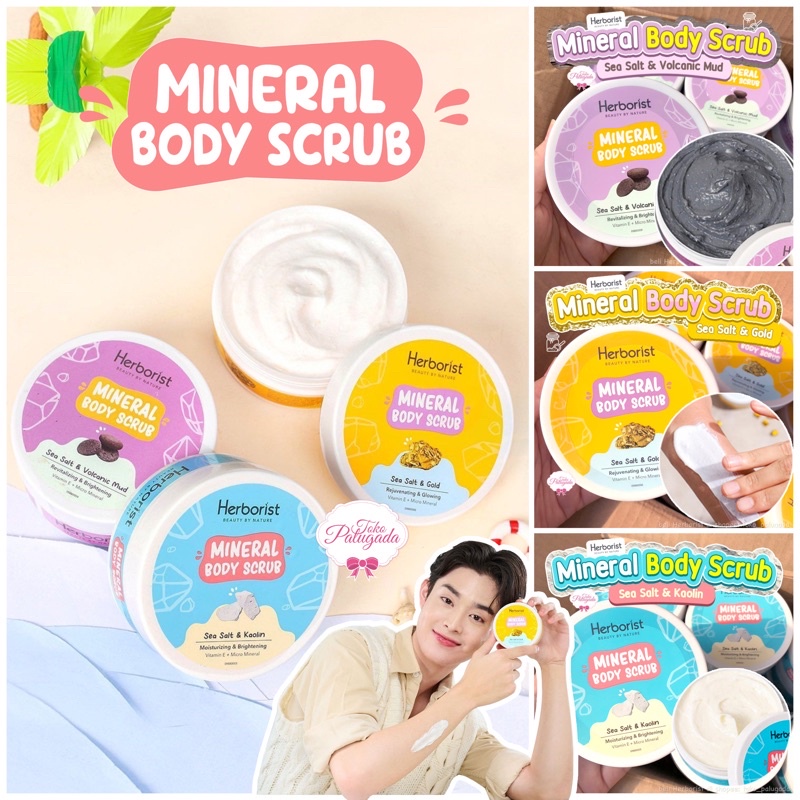 Herborist Mineral Body Scrub - 200gr