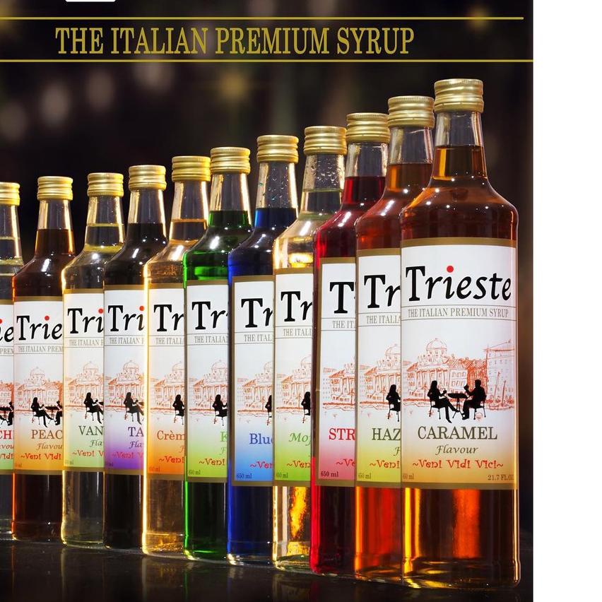 

➽ Trieste Sirup Syrup Premium Italy 650ml ✴