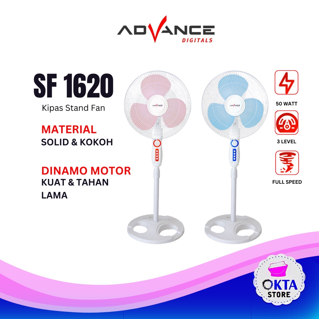 Advance Kipas Berdiri 16&quot; Standing Fan SF 1620