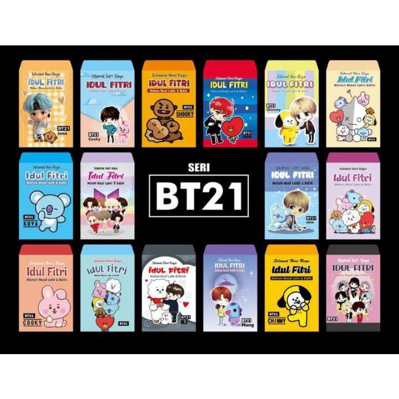 

Amplop Lebaran BTS / Korea / Kekinian