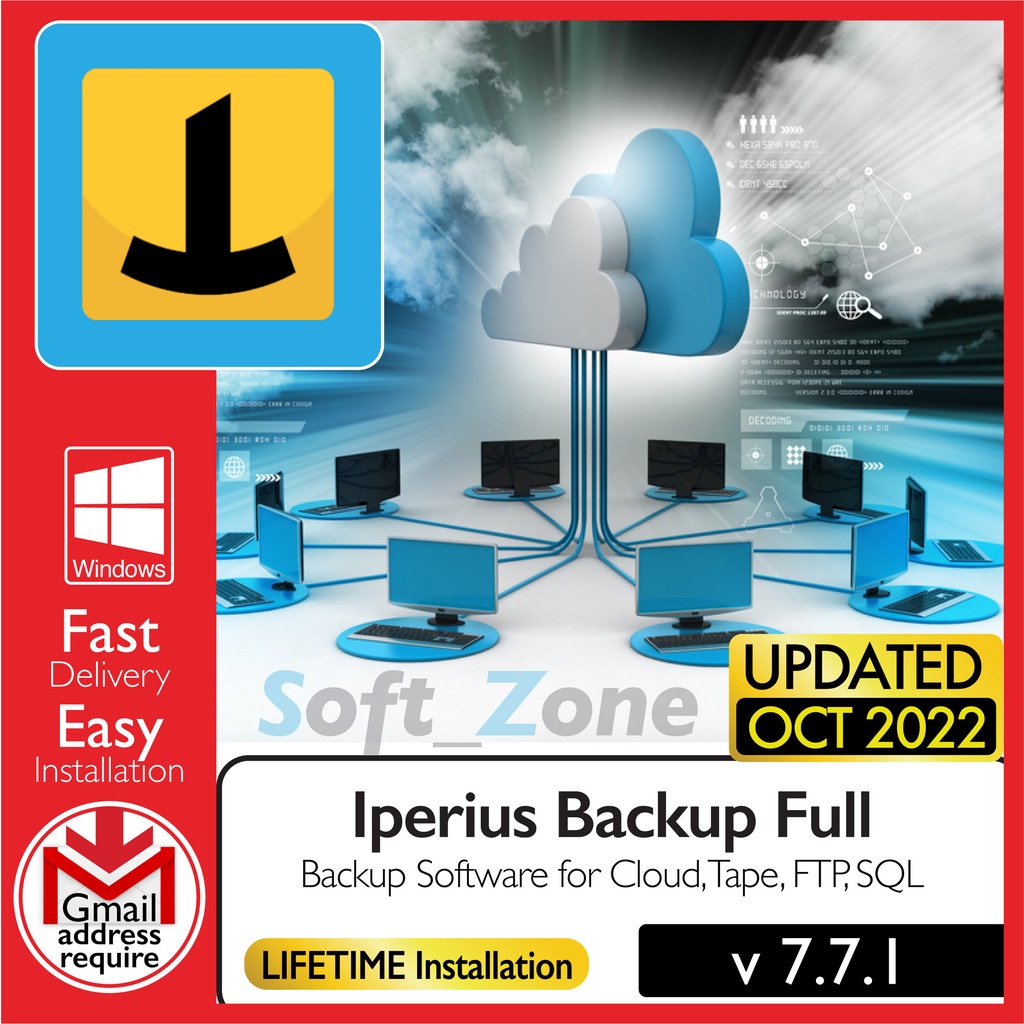 

Iprs Bckp Fll 7.7.1 - Bckp sftwr fr Cld, Tp, FTP, SQL [WINDOWS x64] - Dgtl Dwnld