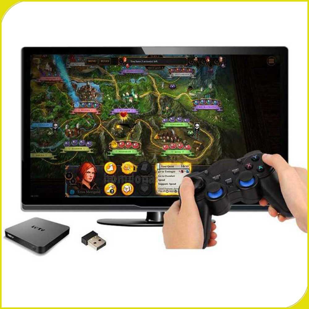 TaffGO Wireless Gamepad 2.4 GHz untuk Smart TV Box - TGZ-850M