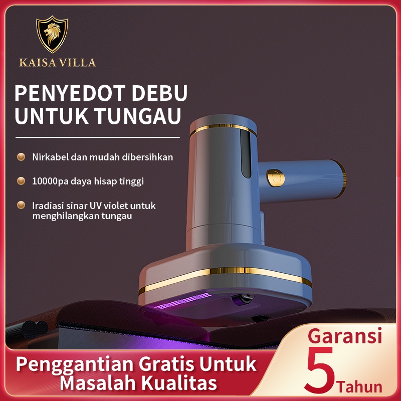 Kaisa Villa UV Anti Dust Mite Vacum Cleaner Mengurangi Masalah Kulit Mesin Penghisap Debu Dan Tungau (+HEPA)