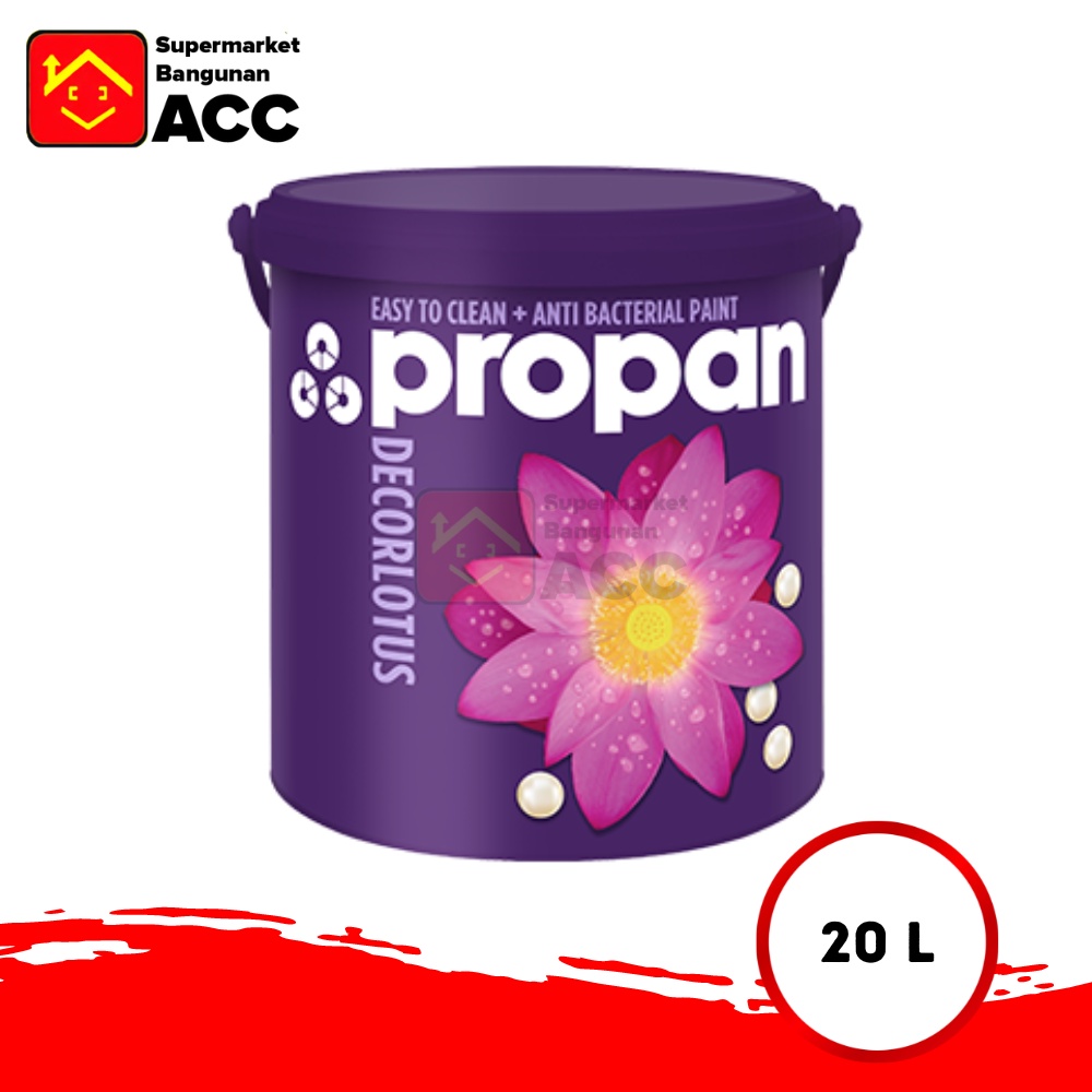 Propan Decorlotus Cat Tembok Interior Tinting Warna Muda 20 liter