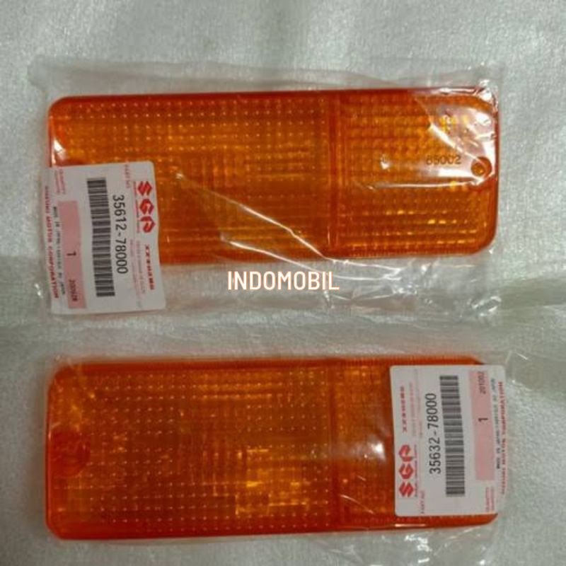 Mika Lampu Sen Sein Bumper Depan Kanan atau Kiri Suzuki Katana Jimny Original SGP