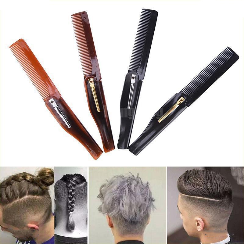 Sisir Rambut Lipat Saku Foldable Pocket Hair Comb - HC002