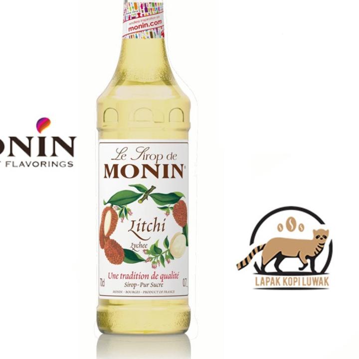 

❇ Lychee Syrup merk Monin ♦