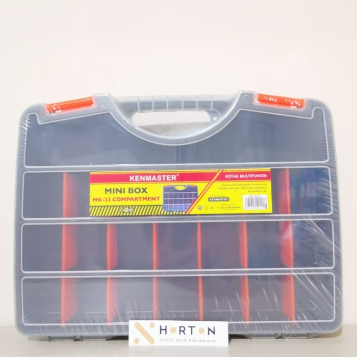 PLASTIK MINI BOX 23 COMPONENT + HANDLE KENMASTER