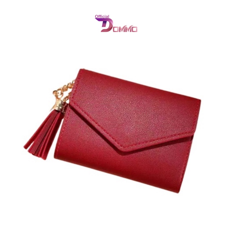 [LOKAL] DOMMO - D1326 DOMPET MADAM - Dompet Lipat Wanita Korea Fashion Batam