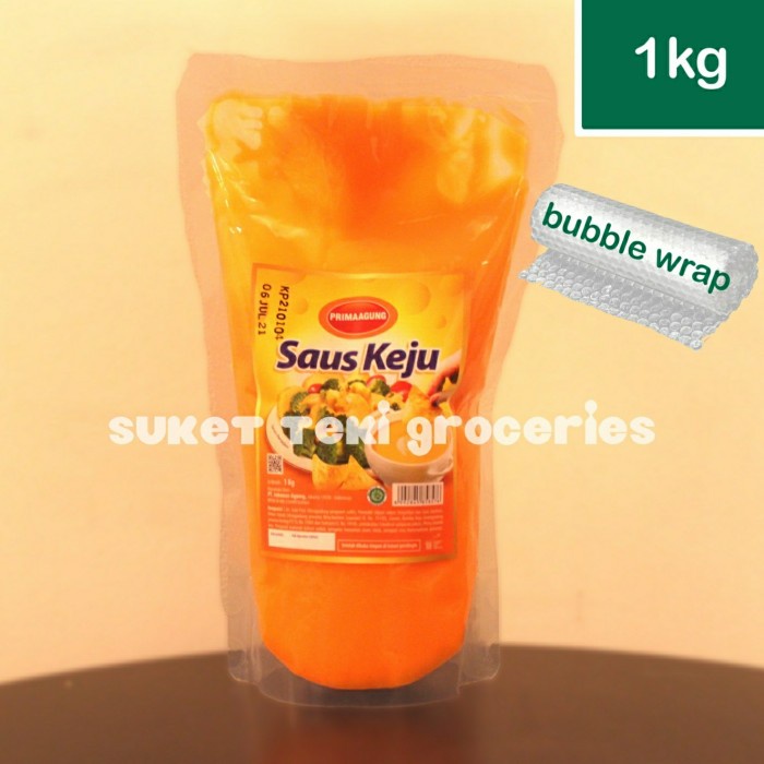 

Saus Keju / Cheese Sauce 1kg Prima Agung GROSIR Best Seller