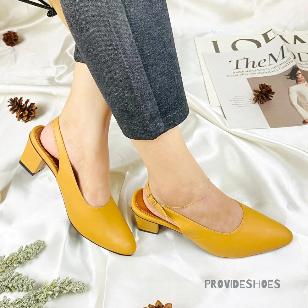 PS viona Sepatu Mules Heels Wanita  Slingback Heels sepatu pesta wanita sepatu kerja wanita Pantofel Sepatu Kantor Heels Wanita